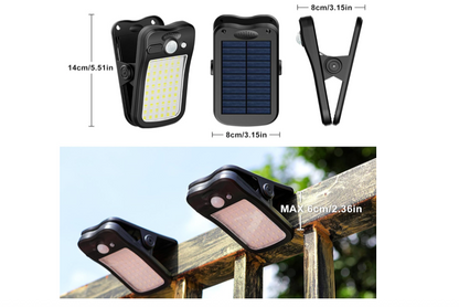 Luces Solares con Clip Tryme (Pack de 2) – Exterior